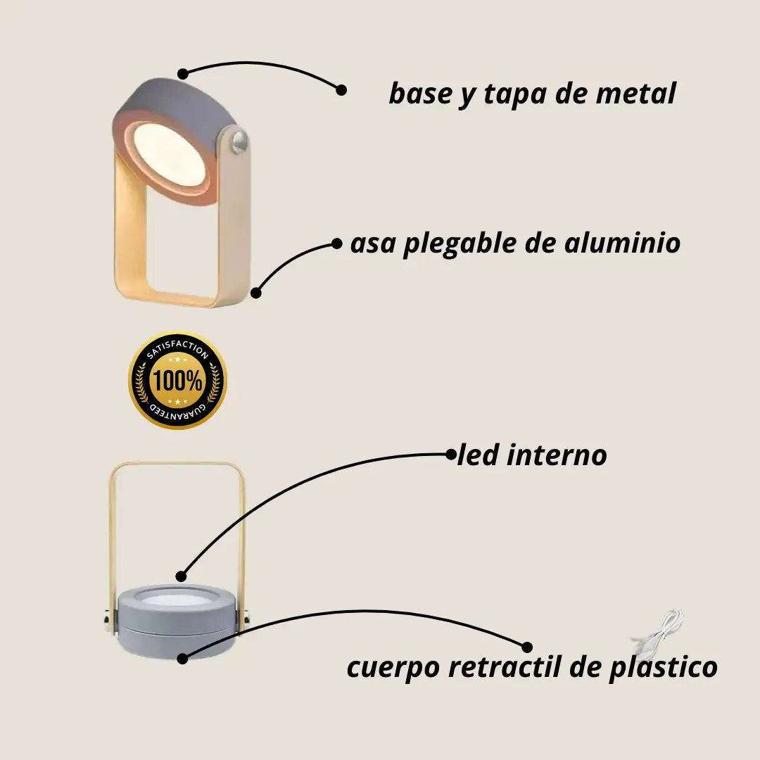 Linterna 4 en 1